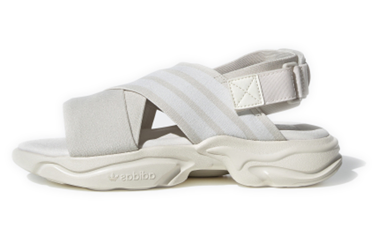 (W) adidas originals Magmur Sandal Brown/White Sandal