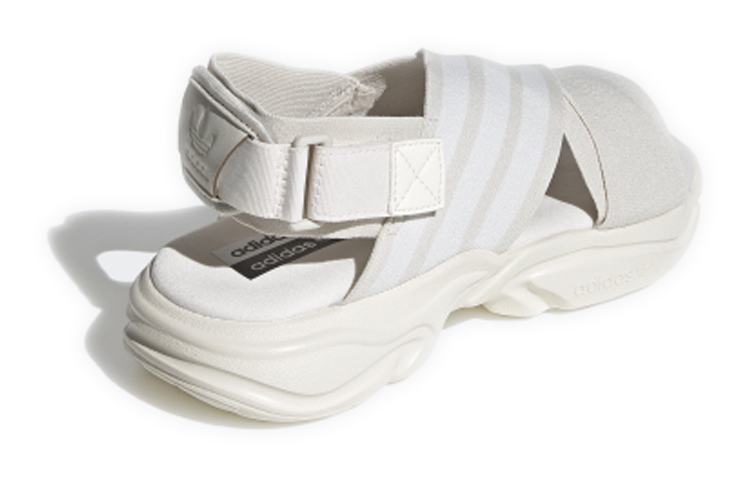 (W) adidas originals Magmur Sandal Brown/White Sandal 圖 3