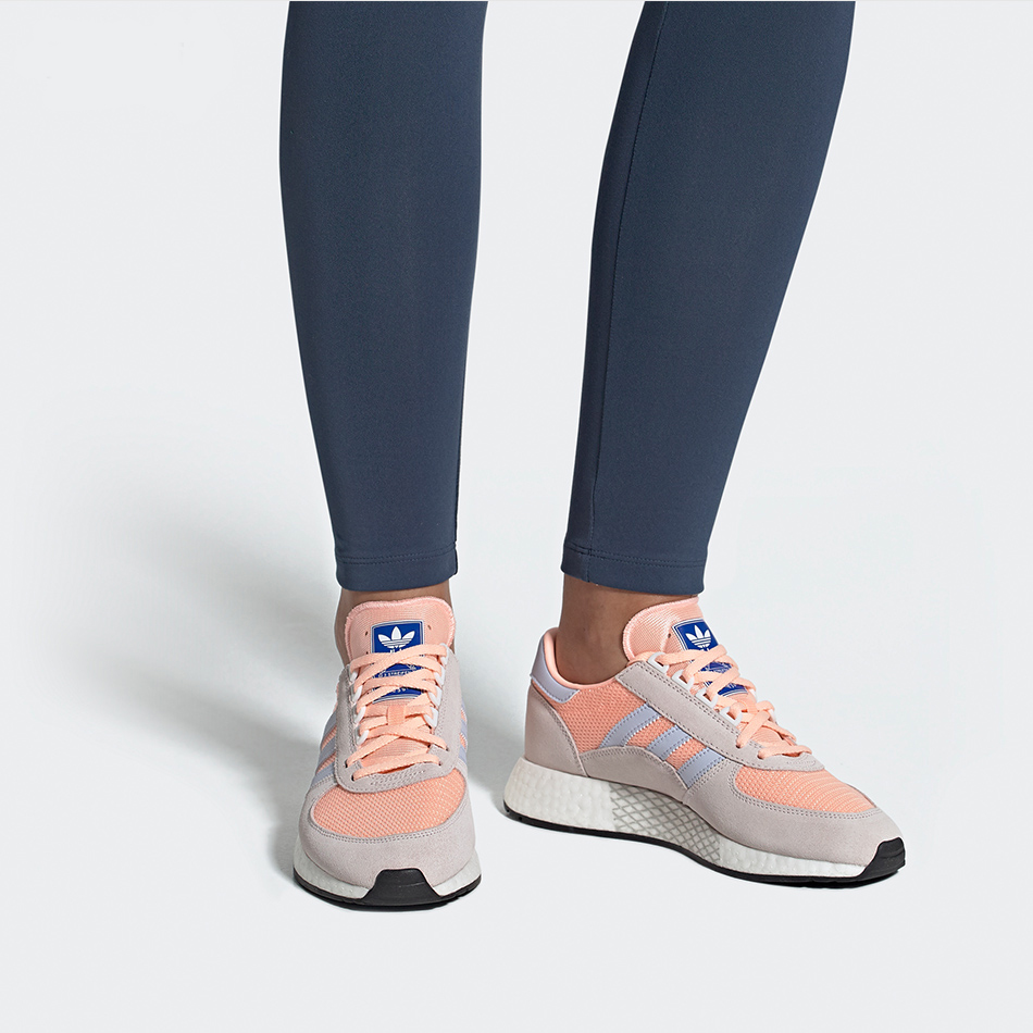 (W) adidas originals Marathon Tech W Pink 圖 6