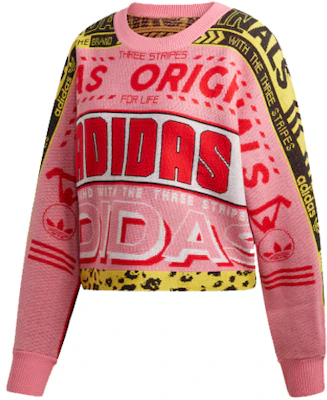 (Women) adidas Originals Multicolor Letter Graphic Crewneck Sweatshirt Multicolor ED7648 Buy (Women) adidas Originals Multicolor Letter Graphic Crewneck Sweatshirt Multicolor ED7648