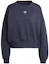 Buy (Women) adidas Originals Navy Blue Crewneck Logo Sweatshirt HF7481-INTERNATIONAL