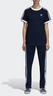(Women) Adidas Originals Navy Blue Retro Casual Track Pants DH3155 Shop (Women) Adidas Originals Navy Blue Retro Casual Track Pants DH3155
