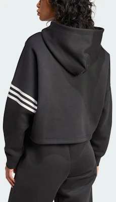 (W) 아디다스 오리지널 뉴클래식 블랙 스트라이프 로고 후디 캐주얼 스웻셔츠 IW5607 Shop (W) 아디다스 오리지널 뉴클래식 블랙 스트라이프 로고 후디 캐주얼 스웻셔츠 IW5607