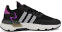 Order adidas originals Nite Jogger 舒適耐磨跑步鞋 女款 黑紫