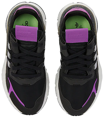 adidas originals Nite Jogger 舒適耐磨跑步鞋 女款 黑紫 Shop adidas originals Nite Jogger 舒適耐磨跑步鞋 女款 黑紫