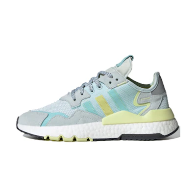 (W) adidas originals Nite Jogger 'Gray Blue Yellow'