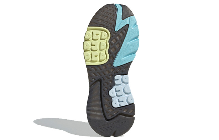 (W) adidas originals Nite Jogger Gray Blue Yellow FX7460 IGFul