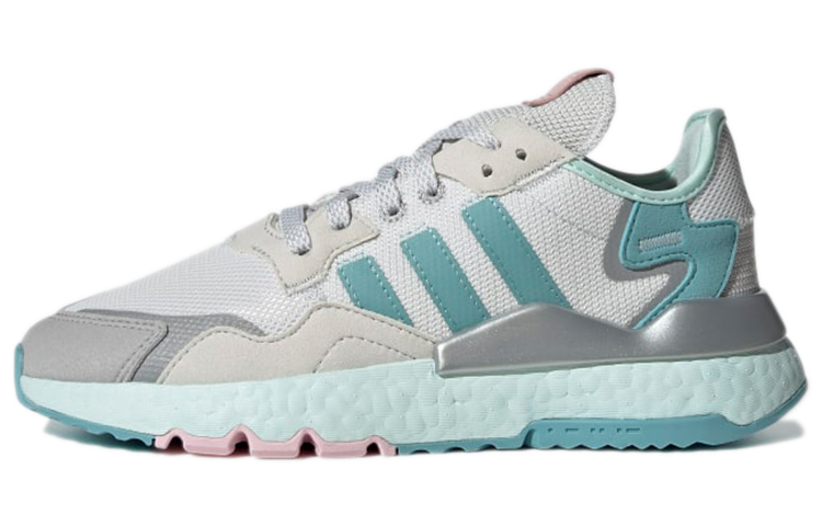 (W) adidas Originals Nite Jogger Gray Blue White H01729 IGFul