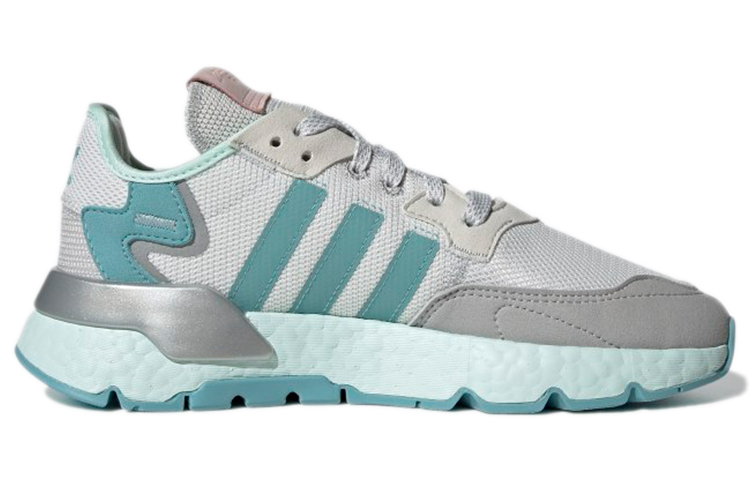 (W) adidas Originals Nite Jogger Gray Blue White H01729 IGFul
