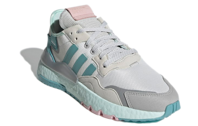 (W) adidas Originals Nite Jogger Gray Blue White H01729 IGFul