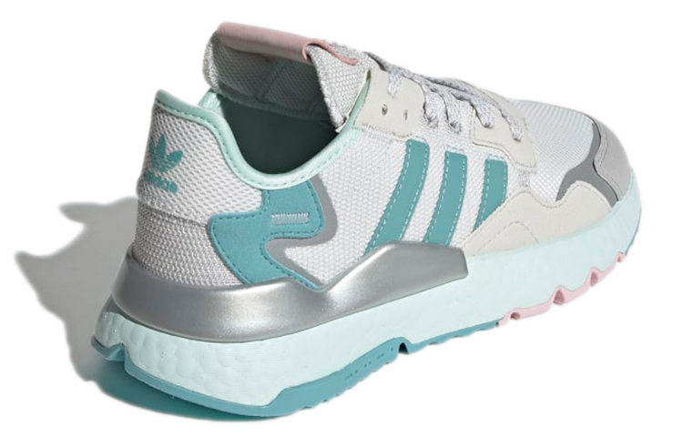 (W) adidas Originals Nite Jogger Gray Blue White H01729 IGFul