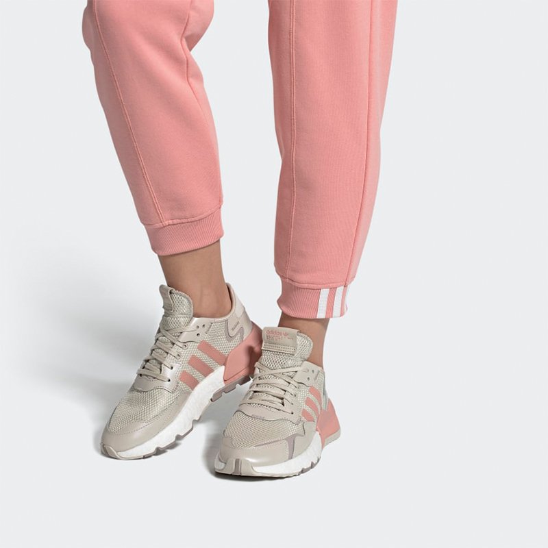 (W) adidas originals Nite Jogger Grey Pink FV1333 IGFul