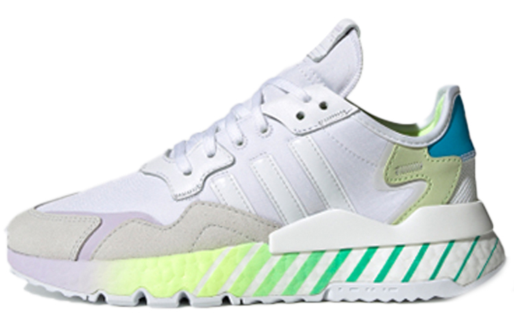 (W) adidas originals Nite Jogger Multi-color White Dark Gray Light Gray FV1338 IGFul