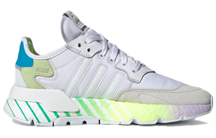 (W) adidas originals Nite Jogger Multi-color White Dark Gray Light Gray FV1338 IGFul