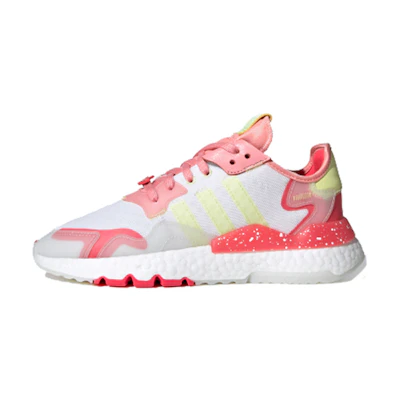 (W) adidas originals Nite Jogger 'Pink White Yellow'