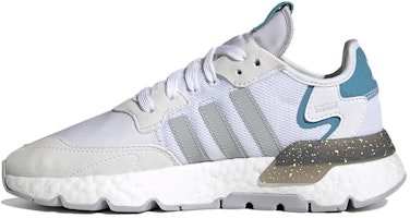 (Women) adidas originals Nite Jogger Shoes White/Blue FX6904 (Women) adidas originals Nite Jogger Shoes White/Blue FX6904