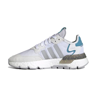 (W) adidas originals Nite Jogger Shoes White/Blue