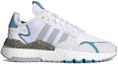 Order (W) 阿迪达斯经典款 Nite Jogger 白蓝色运动鞋 FX6904