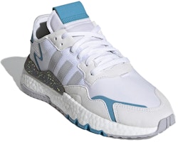 (W) 阿迪达斯经典款 Nite Jogger 白蓝色运动鞋 FX6904 Lookbook (W) 阿迪达斯经典款 Nite Jogger 白蓝色运动鞋 FX6904