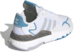 (W) 阿迪达斯经典款 Nite Jogger 白蓝色运动鞋 FX6904 Shop (W) 阿迪达斯经典款 Nite Jogger 白蓝色运动鞋 FX6904