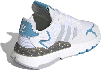 (W) 阿迪达斯经典款 Nite Jogger 白蓝色运动鞋 FX6904 Shop (W) 阿迪达斯经典款 Nite Jogger 白蓝色运动鞋 FX6904