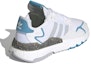 Shop (W) 阿迪达斯经典款 Nite Jogger 白蓝色运动鞋 FX6904