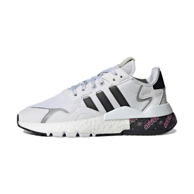(W) adidas Originals Nite Jogger 'White Black Gray'