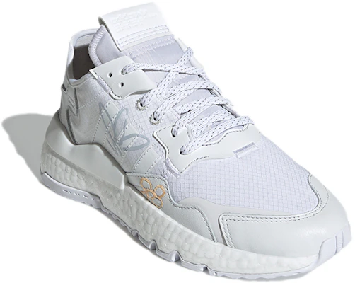 (W) adidas Originals Nite Jogger ''Bianco Grigio'' GZ3229 Lookbook (W) adidas Originals Nite Jogger ''Bianco Grigio'' GZ3229