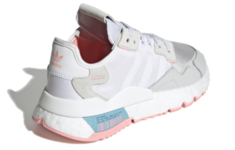(W) adidas originals Nite Jogger White Grey Pink FV4136 IGFul