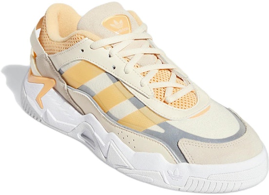 (Women) adidas Originals Niteball 2.0 'White Orange' GW0884 Lookbook (Women) adidas Originals Niteball 2.0 'White Orange' GW0884