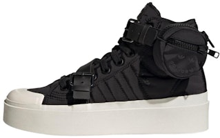 (Women) adidas Originals NIZZA Bonega Mid 'Black' GW6760 (Women) adidas Originals NIZZA Bonega Mid 'Black' GW6760