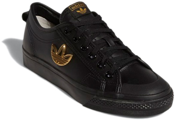 (W) 아디다스 오리지널 니짜 '블랙/골드' (or) 니짜 블랙/골드 H01129 Lookbook (W) 아디다스 오리지널 니짜 '블랙/골드' (or) 니짜 블랙/골드 H01129