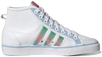 (W) 아디다스 오리지널 니짜 하이 (화이트/블루/그린) GZ2796 Order (W) 아디다스 오리지널 니짜 하이 (화이트/블루/그린) GZ2796