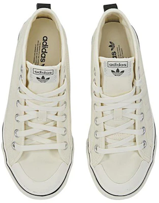 (W) adidas Originals Nizza Hi Dames Beige/Wit GV7119 Shop (W) adidas Originals Nizza Hi Dames Beige/Wit GV7119