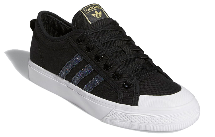 (W) adidas originals Nizza Black/Blue 圖 3