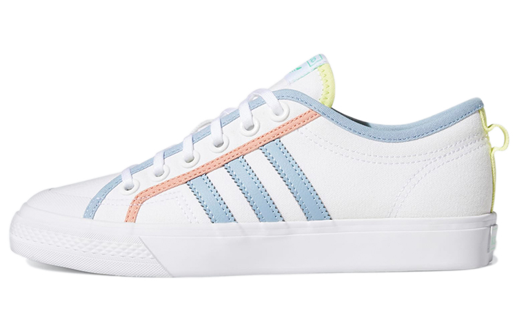 Buy (W) 阿迪达斯Originals Nizza低帮‘白蓝橙’ GZ8670