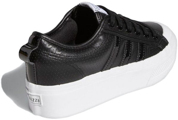 (W) adidas Originals Nizza Platform 'Hitam Putih' FX9181 Shop (W) adidas Originals Nizza Platform 'Hitam Putih' FX9181