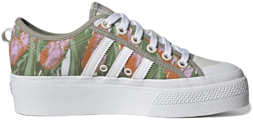 (W) adidas Originals Nizza Platform 'Oren Hijau' GZ2073 Order (W) adidas Originals Nizza Platform 'Oren Hijau' GZ2073