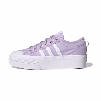 (W) adidas originals Nizza Platform 'Purple White'