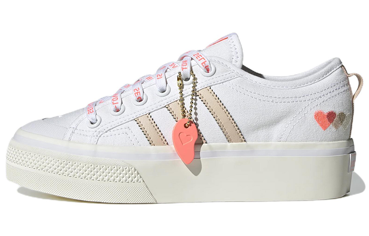 (Women) adidas Originals Nizza Platform 'White' GW4442