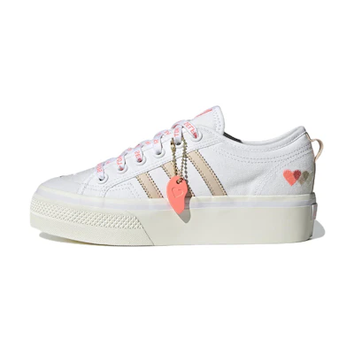 (W) adidas Originals Nizza Platform 'White'