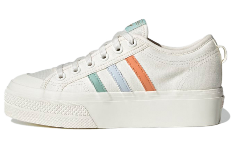 (W) adidas Originals Nizza Platform 'White Blue Orange'