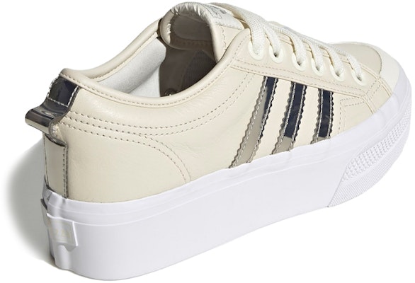 (W) adidas Originals Nizza Platform 'Putih Emas' FY6739 Shop (W) adidas Originals Nizza Platform 'Putih Emas' FY6739