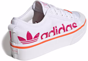 Shop (W) adidas Originals Nizza Platform ''Blanc Rose Orange'' S42604