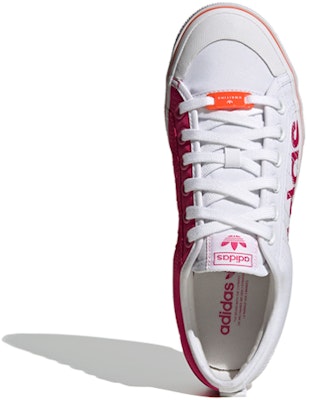 (W) 阿迪达斯 三叶草 Nizza 厚底 '白粉橘' S42604 Purchase (W) 阿迪达斯 三叶草 Nizza 厚底 '白粉橘' S42604