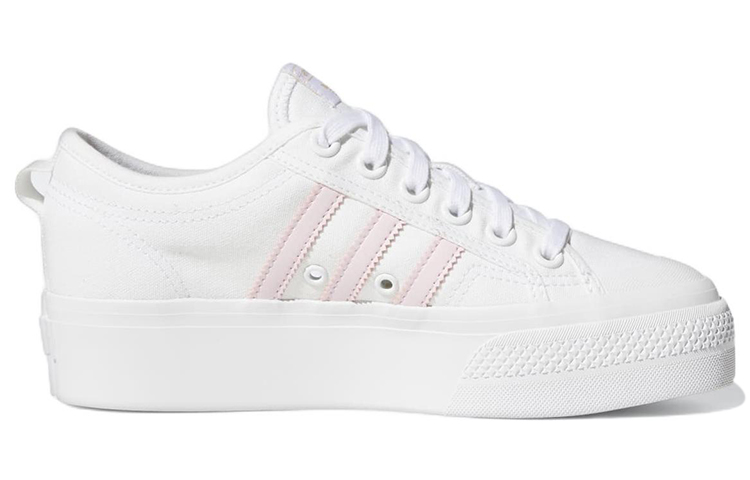 (W) adidas Originals Nizza Platform 'White Yellow' 圖 2