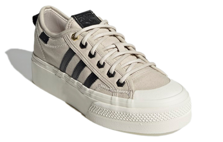 Lookbook (W) 아디다스 오리지널 니짜 플랫폼 로우 '그레이 블랙' GW6082