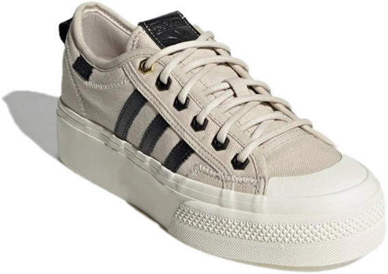 adidas originals Nizza Platform 防滑增高 低筒休閒板鞋 女款 灰黑 Lookbook adidas originals Nizza Platform 防滑增高 低筒休閒板鞋 女款 灰黑