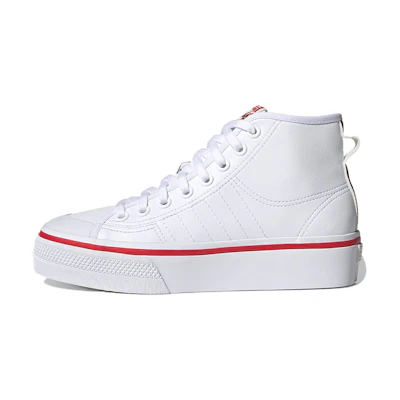 (W) adidas originals Nizza Platform Mid 'White'