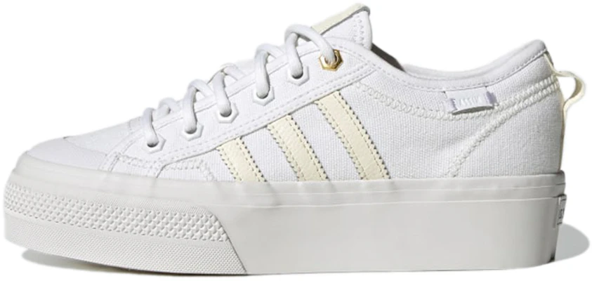 (W) adidas Originals Nizza Platform Mid 'Putih Awan' GW6086 Buy (W) adidas Originals Nizza Platform Mid 'Putih Awan' GW6086